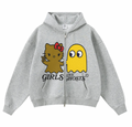 kitty loves ghosts Hoodie