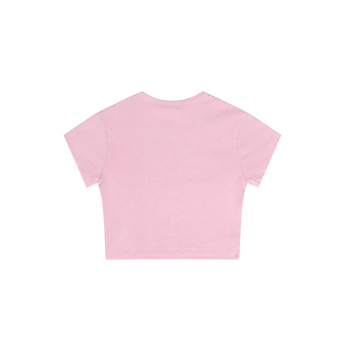 235GSM Women's Washed Stretch Cotton Slim T-shirt Pink